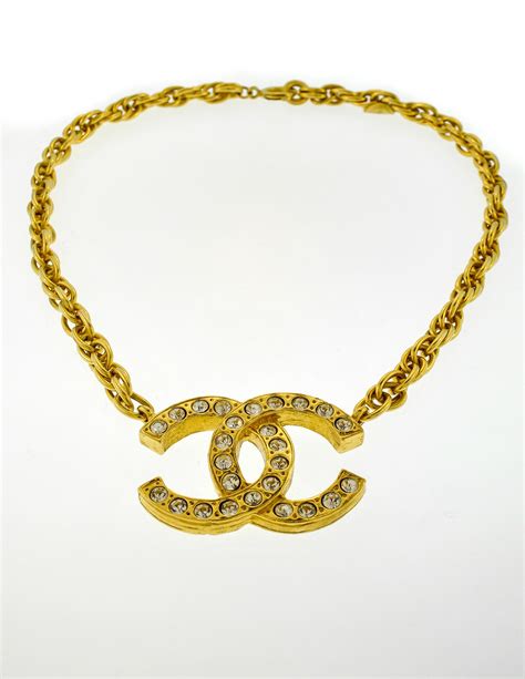 chanel vintage schmuck|vintage chanel necklace.